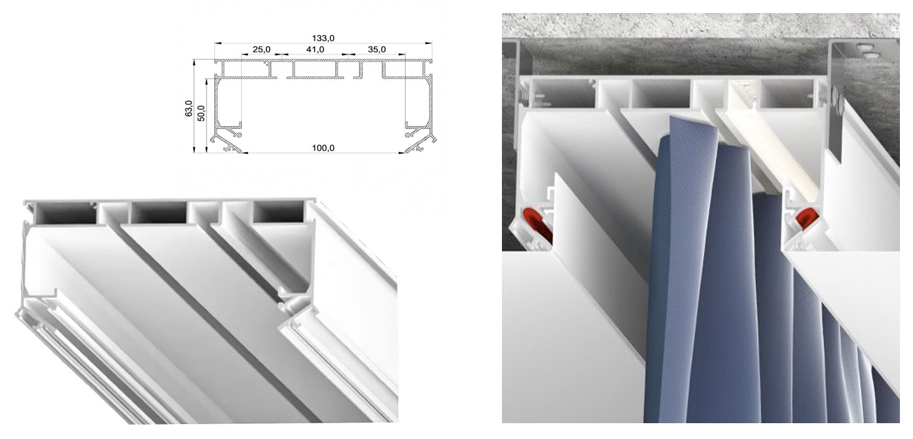 Переход для карниза SK02 LumFer (длина 3.2м)