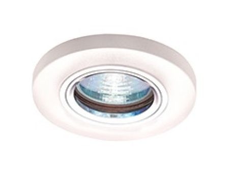 Bohemia LED 51 8 75 Светильник из гране- ного стекла, со светодиодной подсветкой, MR16 матовый белый