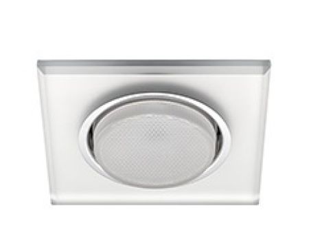 Bohemia LED 53 6 75 Светильник декоративный из ограненного стекла со светодиодной подсветкой, GX53, молочно-белый