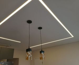 Квадратные натяжные потолки в Минске от POTOLKI MINSK